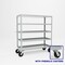 Pucel Five Shelf Extra Heavy Duty Stock Cart, 24 in W x 68 in H x 60 in D, Black H-2460-P - alternate 1