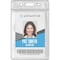 Advantus ID Badge Holders, Vert, 2.5"x3.5", PK50 75684 - alternate 1