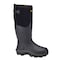 Dryshod Women's Haymaker Gusset Farm Boots, Rubber, Waterproof, Black, Pull On, Size 7 HAYG-WH-BK-007 - alternate 4