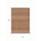 Homeroots 10' X 14' Orange And Ivory Chevron Washable Indoor Outdoor Area Rug 612291 - alternate 5