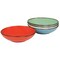 Elama Evelyn 20 Piece Mix and Match Round Stoneware Dinnerware Set in Assorted Colors ELM-EVELYN - alternate 7