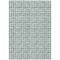 Homeroots 8' X 10' Teal Blue And Ivory Geometric Washable Indoor Outdoor Area Rug 583321 - alternate 5