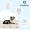 Petmaker Dog Mat for Food & Water, Crate Pad & Floor Protector X-Large PVC Memory Foam Pad w/ Non-Slip Bottom PET6418 - alternate 6
