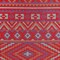 Homeroots 9' X 12' Red Geometric Machine Braided Distressed Area Rug With UV Protection 555595 - alternate 4