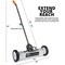 Neiko 18 in Rolling Magnetic Sweeper with Wheels, 45 Pound Capacity, Adjustable Handle 53415A - alternate 6