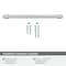 Amerock Destine 7-9/16 inch 192mm Center-to-Center Polished Nickel Cabinet Pull BP36901PN - alternate 2