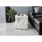 Monarch Specialties Accent Table 25"h, Indoor or Outdoor, Side Table, Nightstand, Bedroom, Living Room, White, Modern I 4116 - alternate 3