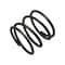 Komatsu SPRING, KOMATSU OEM DK154416-5500 DK154416-5500 - alternate 2