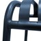 Homeroots Set of Two 30" Dark Blue Steel Backless Bar Height Bar Chairs, 2PK 654243 - alternate 7