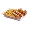 Smarty Had A Party 8 oz Red Plaid Paper Food Trays, 1000PK 5608-RP-CASE - alternate 4