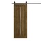 Sartodoors Modern Barn Door 42 x 84 inches, Ego 5014 Marble Oak, 8FT Rail Track Heavy Hardware Set, Solid Pa EGO5014BD-B-DMR-4284 - alternate 1