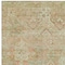 Homeroots 8' X 10' Salmon Fern Green And Beige Floral Medallion Washable Indoor Outdoor Area Rug 616631 - alternate 5