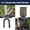 Kings County Tools Hoe Garden Tool 18 in Double-Sided Carbon Steel Garden Hoe & 2-Prong Cultivator Multipurpose Tools GW54A03-05 - alternate 5