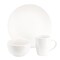 Gibson Home Everyday Plus 12 Piece Round Stoneware Dinnerware Set in White 142565.12 - alternate 5