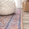 Jonathan Y Kemer All-Over Persian Non-Slip Machine-Washable Multi 8 ft Round Area Rug WSH104A-8R - alternate 3