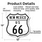 Signmission New Mexico Route Marker Shield Sign Us 6, 12 Inch X 12 Inch, Aluminum Metal Sign SHI-A-12-389 - alternate 4