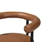 Baxton Studio Delacruz Swivel Dining Chair 263-14400-ZORO - alternate 5