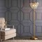Jonathan Y Jemma 60" Crystal/Metal LED Floor Lamp, Brass Gold / Clear JYL9005B - alternate 2