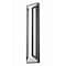 Z-Lite Banff Sand Black 2 Light Outdoor Wall Light 5028XL-BK-LED - alternate 5