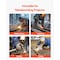 Vevor Oxygen Acetylene Hose 1/4-Inch x 50FT T Grade Hose 300PSI Max Working Pressure TTW1450A - alternate 7