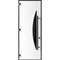 Vdomdoors Front Exterior Prehung Steel Door Ronex1077 Teak 96 Entry Metal Modern Painted W36xH96 Right hand RONEX1077EXD-OAK-W36xH96-RH-I - alternate 1