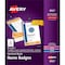 Avery reg Vertical Name Badges  Tickets, White AVE8521 - alternate 1