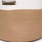 Homeroots Set of Two White and Natural Jute Rope Baskets, 2PK 399242 - alternate 4