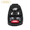 Aks Keys 2004 - 2007 Chrysler Remote Rubber Pad Buttons 6B RP-CHRYS-06 - alternate 2