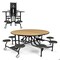 Palmer Hamilton Cafeteria Stool Table 59T122960RD-S8-FBL - alternate 6
