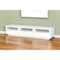 Homeroots 84in White Enclosed Storage TV Stand 473287 - alternate 4