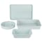 Martha Stewart Everyday 4 Piece Carbon Steel Colored Bakeware Set in Aqua 82836.04 - alternate 1