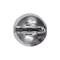 Auveco 8-32 x 3/4in Slotted Round Head Machine Screw Zinc, 100PK 2534 - alternate 2