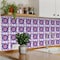 Homeroots 8" x 8" Blue And Pink Vinyl Arabesque Peel And Stick Removable Tiles 569393 - alternate 7