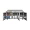Koolmore 70 in. Commercial 3 Door Refrigerated Sandwich Prep Table 18 Pan Capacity and 22  Cu. Ft. of Storage KM-PTR70-3D - alternate 5