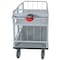 Vestil Elec Matl Hndl Cart Sides, 1 Shelf, 28x60, Steel, 500 lb Load Capacity, 1 Shelves, 68.875 in L EMHC-2860-3 - alternate 4