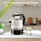 Willz 1.7 Liter 1500 Watt Electric Glass Tea Kettle in Black with Auto Shut Off WLKE17G1M15 - alternate 4
