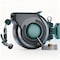 Wrightmaster Retractable 1/2 in. Dia x 100 ft. Wall Mount Garden Air Hose Reel w/ Shaft, 180 Deg Swivel Bracket ZOR-C2-30M12 - alternate 1