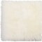 Homeroots 17" X 17" White Synthetic Solid Color Pad 317152 - alternate 3