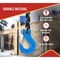 Mytee Products 4Pk Heavy Duty Grade 100 3/8in Clevis Sling Hook with Latch - 8,800 LBS WLL, Blue, 4PK SH38-G100x4 - alternate 3