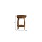 Homeroots 24" Brown Solid Wood Round End Table With Shelf 286303 - alternate 5