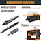 Powertec 14.3mm Carbide Replacement Inserts Cutter Knives - Fits WEN PL1326, JT630H & Rikon 25-130H, 10PK 14301N - alternate 4