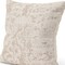 Homeroots 20" Cream And Beige Abstract Cotton Throw Pillow Cover with Texture 608195 - alternate 4