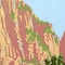 Homeroots 24" x 32" Zion National Park c1938 Vintage Travel Poster Wall Art 394384 - alternate 4