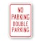 Signmission No Double Parking, Heavy-Gauge Aluminum Rust Proof Parking Sign, 18" x 24", A-1824-25101 A-1824-25101 - alternate 1