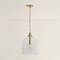 Troy Lighting Kori 15.75in wide 1 Light Pendant in Patina Brass F4916-PBR - alternate 5