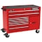 Proto 550 Series Rolling Tool Cabinet, 8 Drawer, Red, Steel, 50 in W x 25-1/4 in D x 41 in H J555041B-8RD-2S - alternate 1