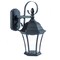 Homeroots Matte Black Swing Arm Hanging Lantern Wall Light 398606 - alternate 4