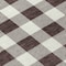 Homeroots 8' Black And Gray Round Plaid Washable Indoor Outdoor Area Rug 595375 - alternate 6