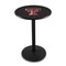 Holland Bar Stool Co 36" Blk Wrinkle Texas Tech Pub Table, 36" dia. Top L214B3636TXTech - alternate 1