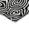 Homeroots 5' X 8' Black And Ivory Abstract Washable Indoor Outdoor Area Rug 598951 - alternate 4